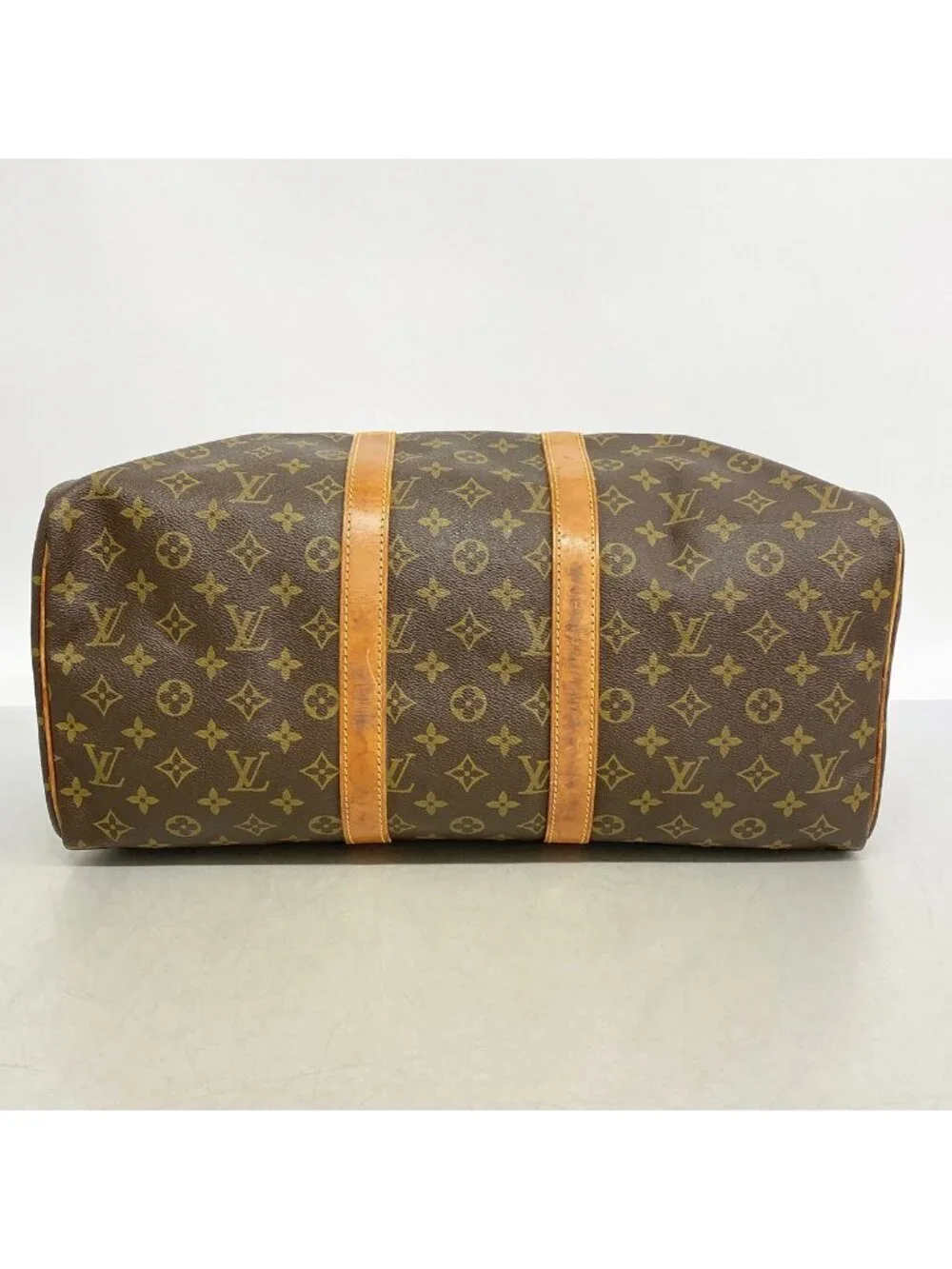 Louis Vuitton Boston Bag Monogram Keepall 45 Brown